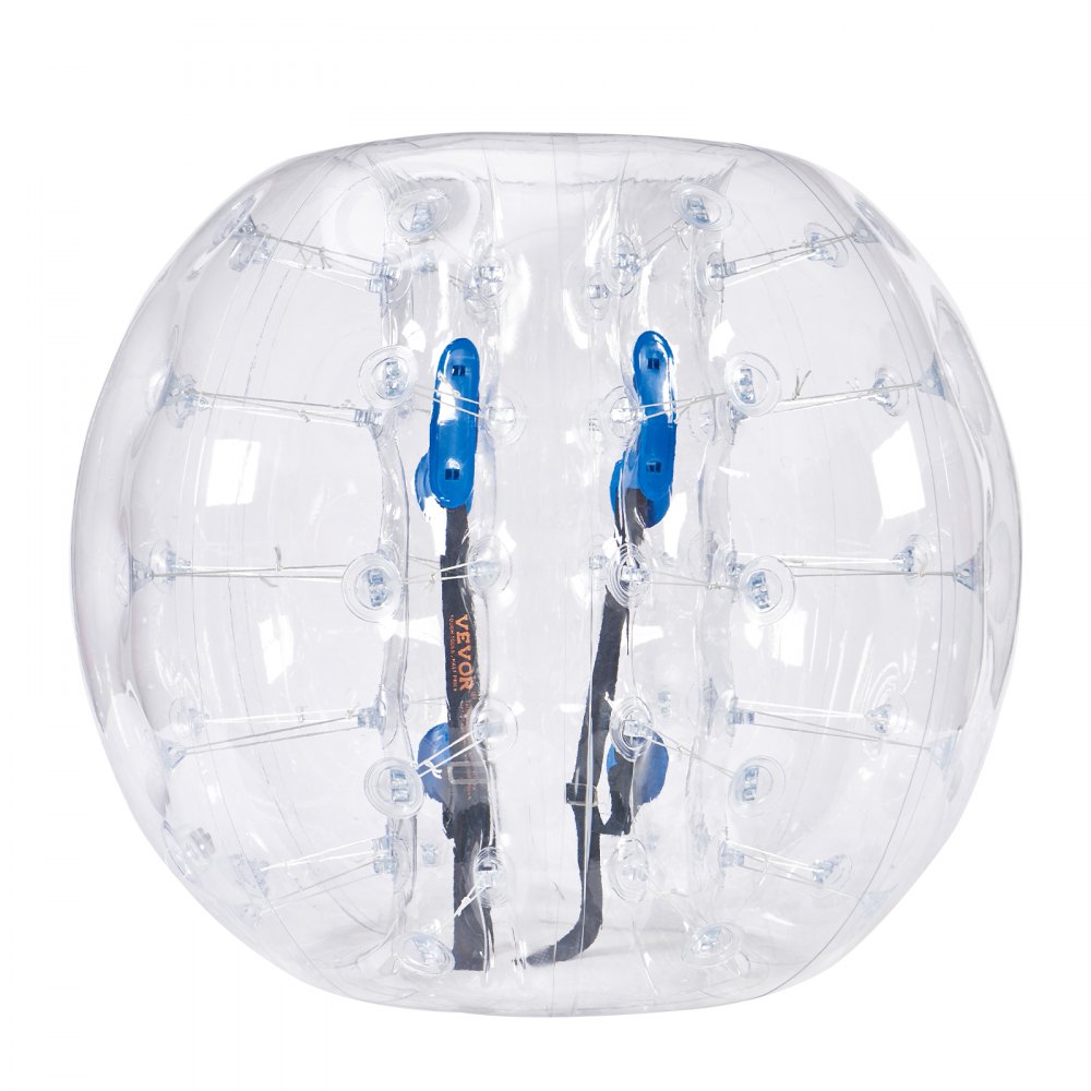 VEVOR oppustelige bumperbold 1-pakke, 4FT/1,2M Body Sumo Zorb-bolde til teenagere og voksne, 0,8 mm tykke PVC menneskehamster-boblebolde til udendørs holdspil, Bumper Bopper-legetøj til have, gård, park