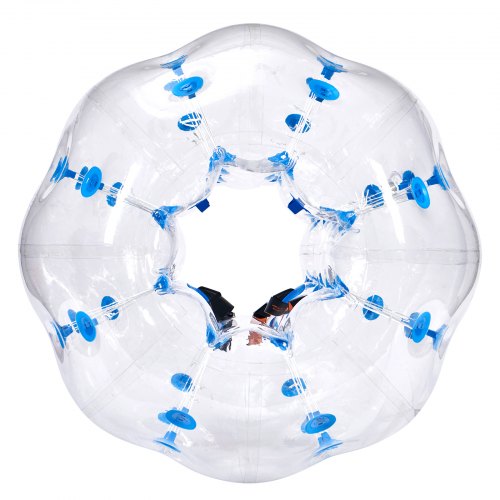 Bubble Ball Gonflable 1,5m – Aquabulle Géant Zorb – Foot Bulle Adulte Enfant – Jeux Extérieur – Bleu