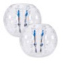 VEVOR Inflatable Bumper Balls 2-Pack, 4FT/1.2M Body Sumo Zorb Balls for Teen & Adult, 0.8mm Thick PVC Human Hamster Bubble Balls for Outdoor Team Gaming Play, Bumper Bopper Toys for Garden, Yard, Park