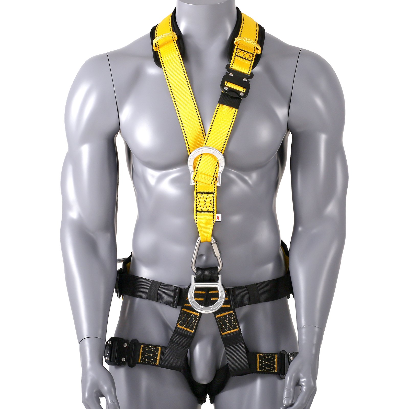 VEVOR Safety Harness Universal Full Body Harness with Padding 340 lb Detachable