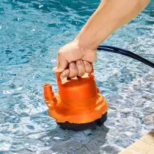 VEVOR Submersible Utility Pump Sump Pump 320W 1585 GPH/6002 LPH 23 ft/7 m Head Water Pump