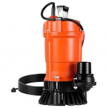 VEVOR 1/2 HP Submersible Trash Pump Sump Sewage Pump 2000 GPH 39 ft Cast Iron