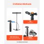 VEVOR 0.5L Scuba Tank 98.43 ft Diving Depth Lung Tank Kit for Exploration