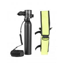 VEVOR 0.5L Scuba Tank 98.43 ft Diving Depth Lung Tank Kit for Exploration