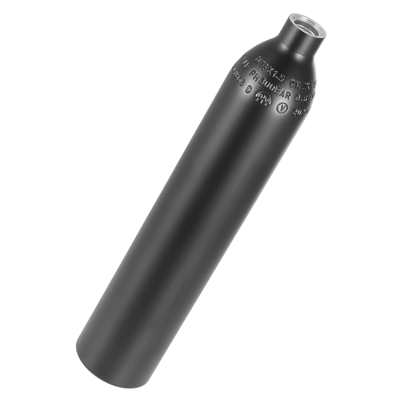 VEVOR Scuba Tank, 0.5L Portable Diving Tank, Diving Oxygen Cylinder with Pump Supports 5-10 Minutes Underwater Breathing, 98.43 ft Diving Depth, Refillable Snorkel Air Tank for Underwater Exploration