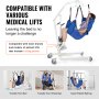 VEVOR Universal Full Body Patient Lift Sling Hoyer Lift Medical Aid Sling 400LBS