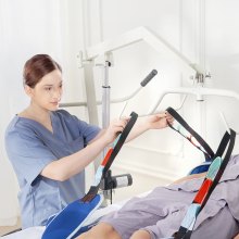 Harnais de levage de patient complet VEVOR avec ouverture pour commode Harnais d'aide médicale Taille L