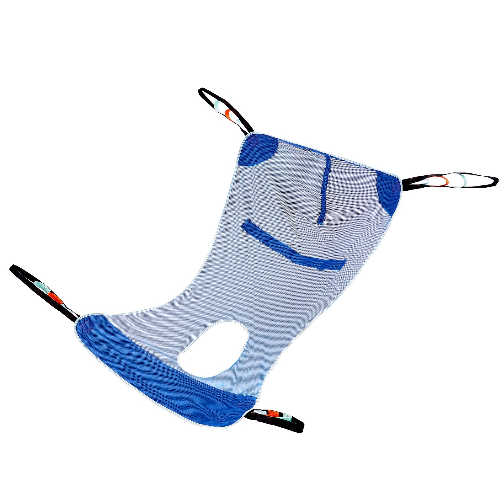 VEVOR Full Body Patient Lift Sling & Commode Opening, Patient Lift Medical Sling for Safe Bathing, Toileting, Polyester Patient Aid Commode Sling for Elderly Disabled Bedridden, 600LBS (Large Size)