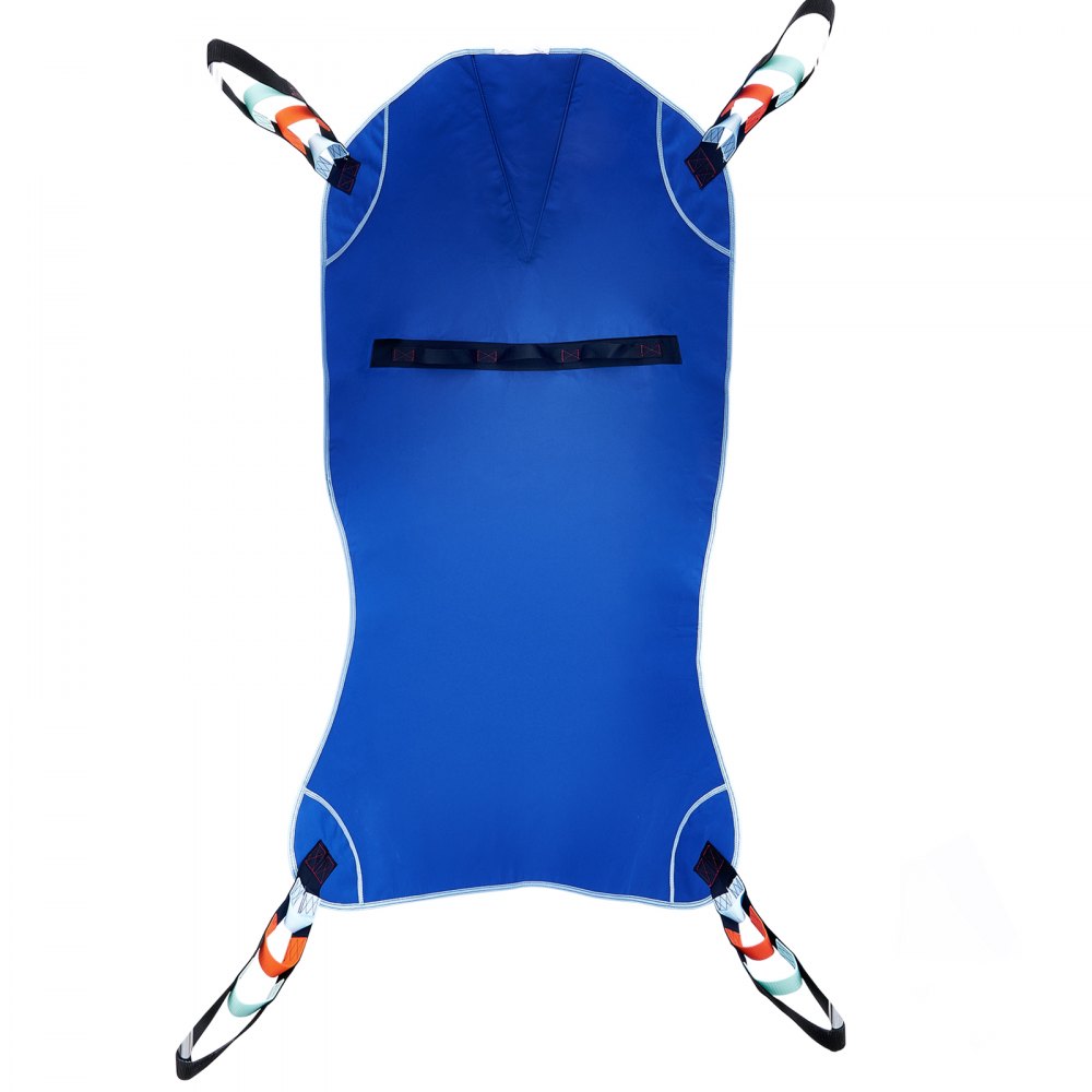 VEVOR Universal Full Body Patient Lift Sling - Large, Patient Lift Medical Sling for Easy Transfer and Bathing, Polyester Patient Aid Transfer Sling for Elderly, Disabled, Bedridden, 600LBS Capacity
