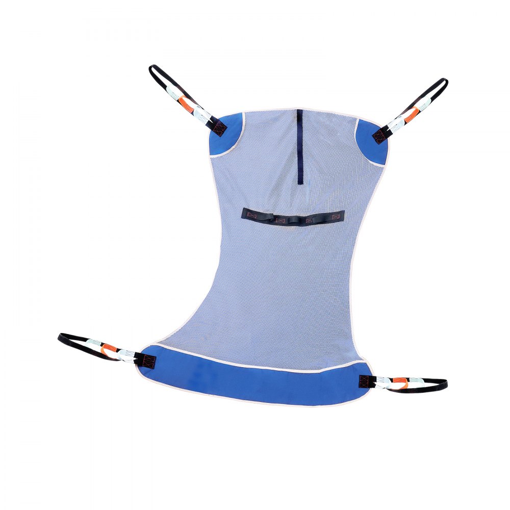 VEVOR Universal Full Body Patient Lift Sling - Medium, Patient Lift Medical Sling for Easy Transfer and Bathing, Polyester Patient Aid Transfer Sling for Elderly, Disabled, Bedridden, 500LBS Capacity