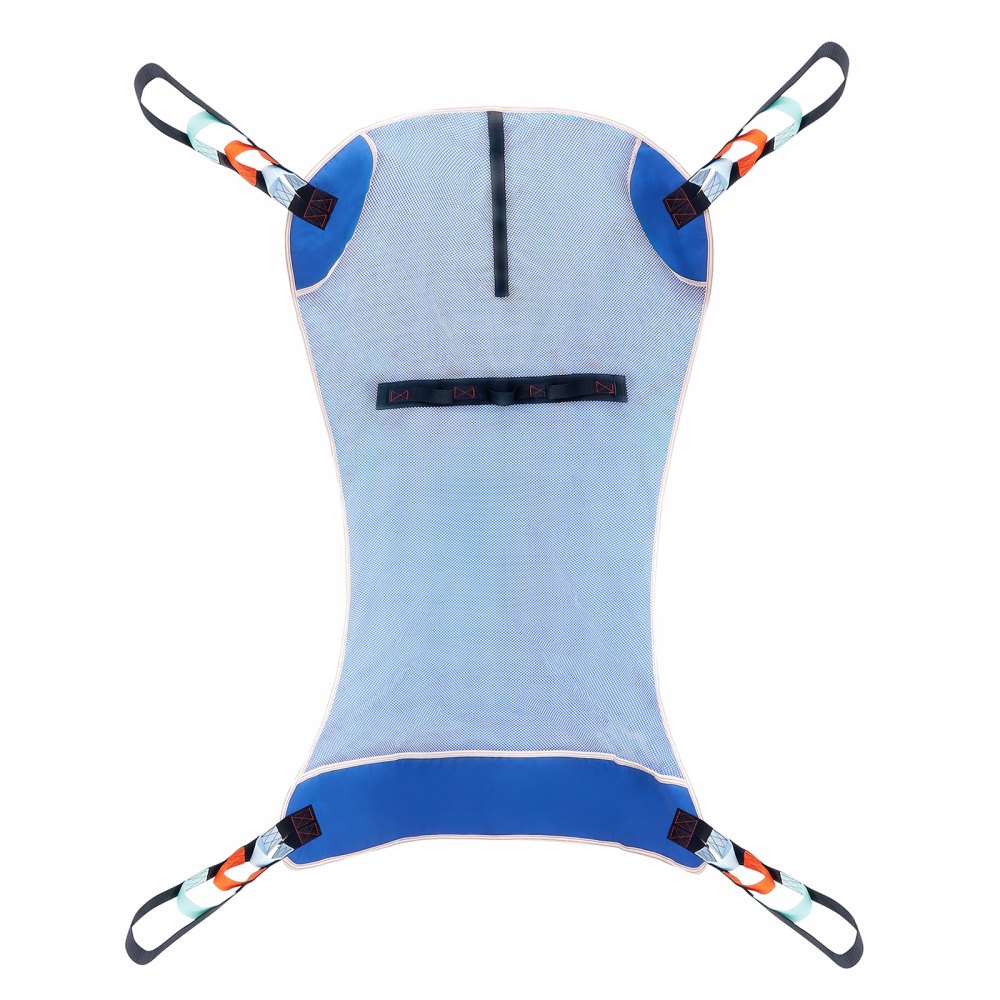 VEVOR Universal Full Body Patient Lift Sling - Medium, Patient Lift Medical Sling for Easy Transfer and Bathing, Polyester Patient Aid Transfer Sling for Elderly, Disabled, Bedridden, 500LBS Capacity