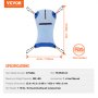 VEVOR Universal Full Body Patient Lift Sling Medium Transfer Sling 500LB Loads