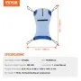 VEVOR Universal Full Body Patient Lift Sling - Medium, Patient Lift Medical Sling for Easy Transfer and Bathing, Polyester Patient Aid Transfer Sling for Elderly, Disabled, Bedridden, 500LBS Capacity