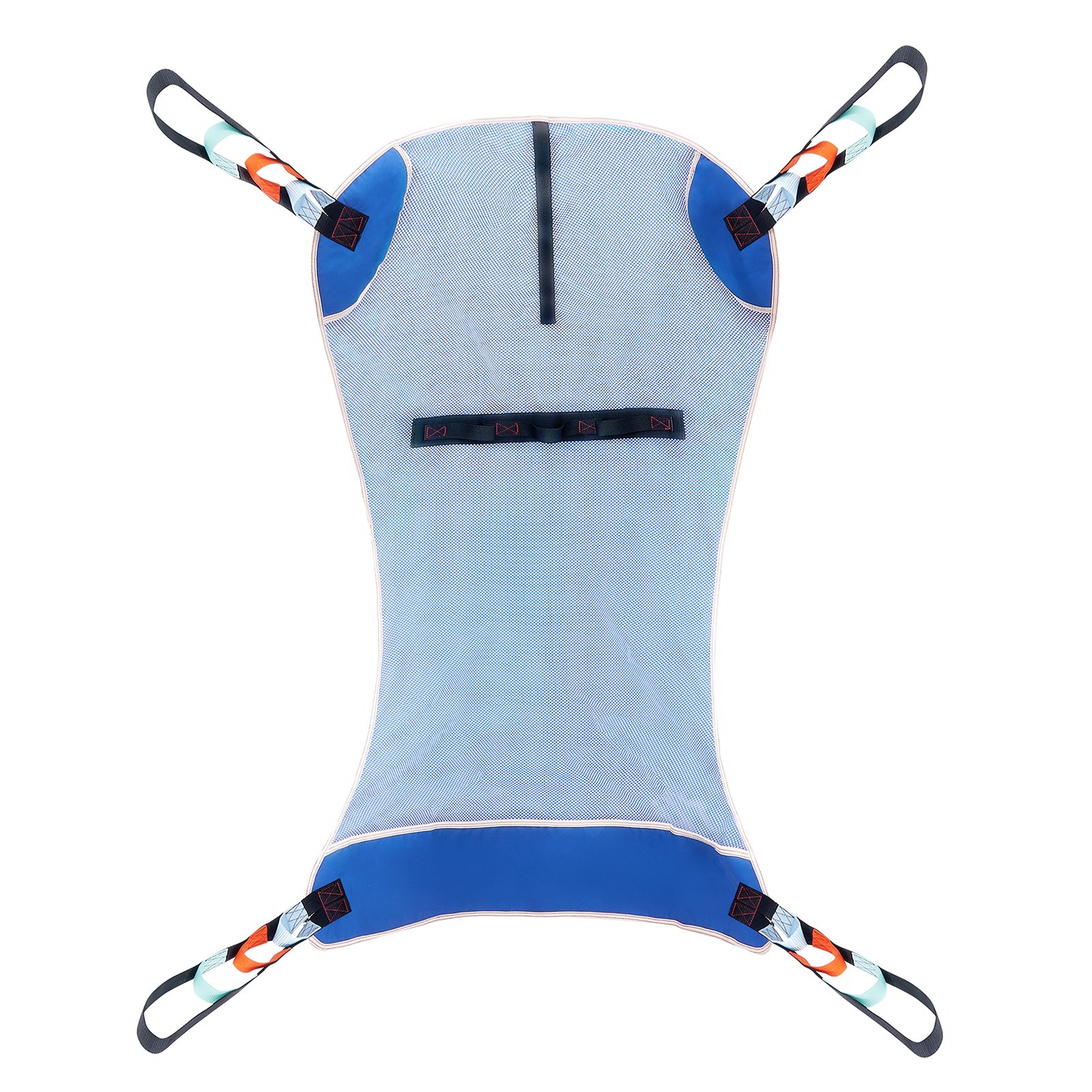 VEVOR Universal Full Body Patient Lift Sling - Medium, Patient Lift Medical Sling for Easy Transfer and Bathing, Polyester Patient Aid Transfer Sling for Elderly, Disabled, Bedridden, 500LBS Capacity