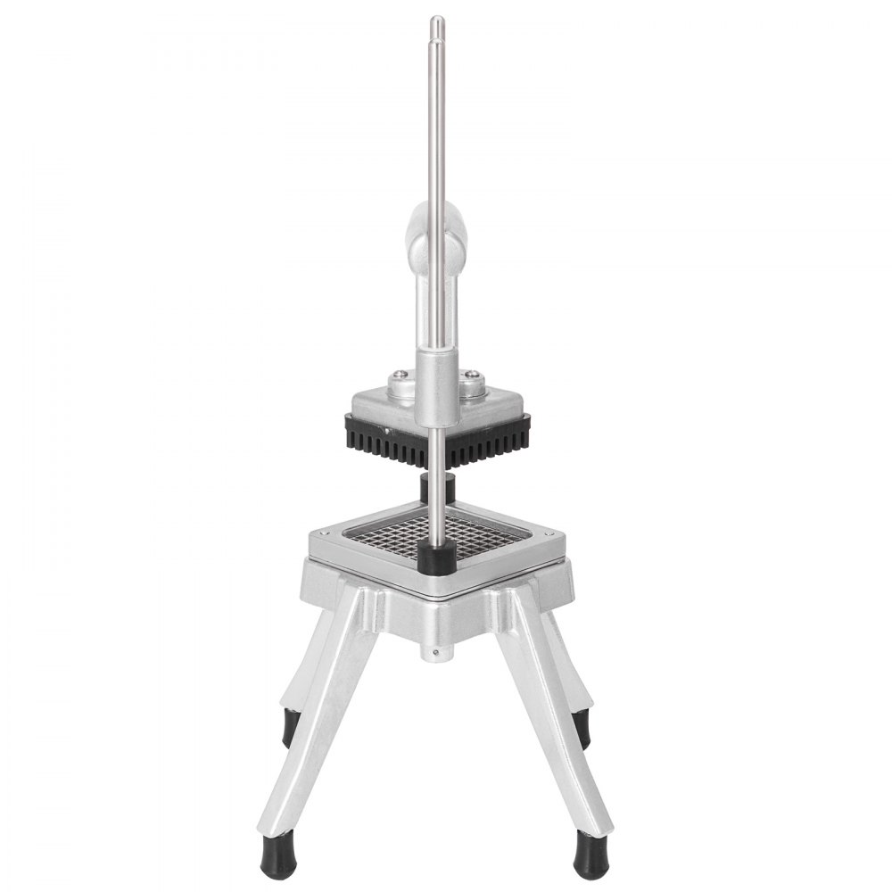 VEVOR vegetable chopper with stainless steel blades and sturdy base.