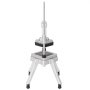 VEVOR vegetable chopper with stainless steel blades and sturdy base.