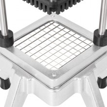 VEVOR Commercial Chopper 3/8-Inch Commercial Vegetable Dicer Stainless Steel Commercial Vegetable Chopper with Handle & Antiskid Feet Commercial Food Chopper For Potatoes Onions Carrots Tomatoes