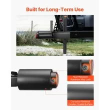 VEVOR Trailer Coupler Lock Fits 2 & 2-5/16-Inch Couplers Heavy Duty Hitch Lock