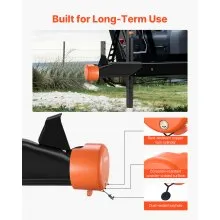 VEVOR Trailer Coupler Lock Fits 1-7/8 & 2 & 2-5/16-Inch Couplers RV Trailer Lock