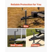 VEVOR Trailer Coupler Lock Fits 2-5/16 Inches Couplers Heavy Duty Tow Hitch lock