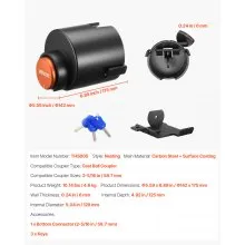 VEVOR Trailer Coupler Lock Fits 2-5/16-Inch Couplers Heavy Duty Trailer Lock