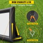 VEVOR Inflatable Movie Screen 20FT （240inch）Inflatable Projector Screen for outside with 350W Air Blower Inflatable Screen Oxford Fabric Material Blow Up Screen for Outdoor Movie Supports Front/Rear Projection