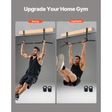 Joist Mount Pull Up Bar Ceiling Mounted Chin Up Bar Heavy Duty Home Gym Workout