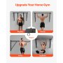 Pull Up Bar Wall Mounted Heavy Duty Chin Up Bars Home Gym Adjustable Depth