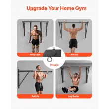 Pull Up Bar Wall Mounted Heavy Duty Chin Up Bars Home Gym Adjustable Depth