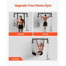 Pull Up Bar Multi-Grip Wall Mounted Chin Up Bars Heavy Duty Home Gym Training