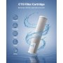 Whole House Water Filter Replacement Cartridge 4.5"x20" CTO Carbon 1 Pack