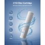 Whole House Water Filter Replacement Cartridge 4.5"x20" CTO Carbon 2 Pack