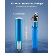 Whole House Water Filter Replacement Cartridge 4.5" x 20" Iron & Manganese