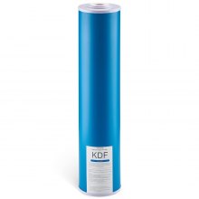Cartucho de repuesto para filtro de agua para toda la casa, 4,5" x 20", KDF Home Filter