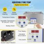 VEVOR Digital Ultrasonic Cleaner 22L Ultrasonic Cleaning Machine 40kHz Sonic Cleaner Machine 316 & 304 Stainless Steel Ultrasonic Cleaner Machine with Heater & Timer for Cleaning Jewelry Glasses Watch