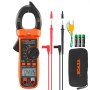 VEVOR Digital Clamp Meter T-RMS, 4000 Counts, 600A Clamp Multimeter Tester, Measures Current Voltage Resistance Diodes Continuity Data Retention, with NCV for Home Appliance, Railway Industry Maintena