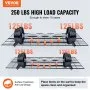 VEVOR Garage Storage Shelving, 2 Pack, 4 x 2 ft Heavy Duty Garage Shelves Wall Mounted, 500 lbs Load Capacity(Total) Garage Storage Rack Floating Shelves, Suitable for Shop, Shed, Garage Storage