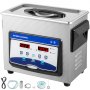VEVOR Ultrasonic Cleaner 3.2L Semiwave Function 120W/60W Ultrasonic Power 100W Heating Power Upgraded Ultrasonic Cleaner for Jewelry Watch Glasses Small Parts