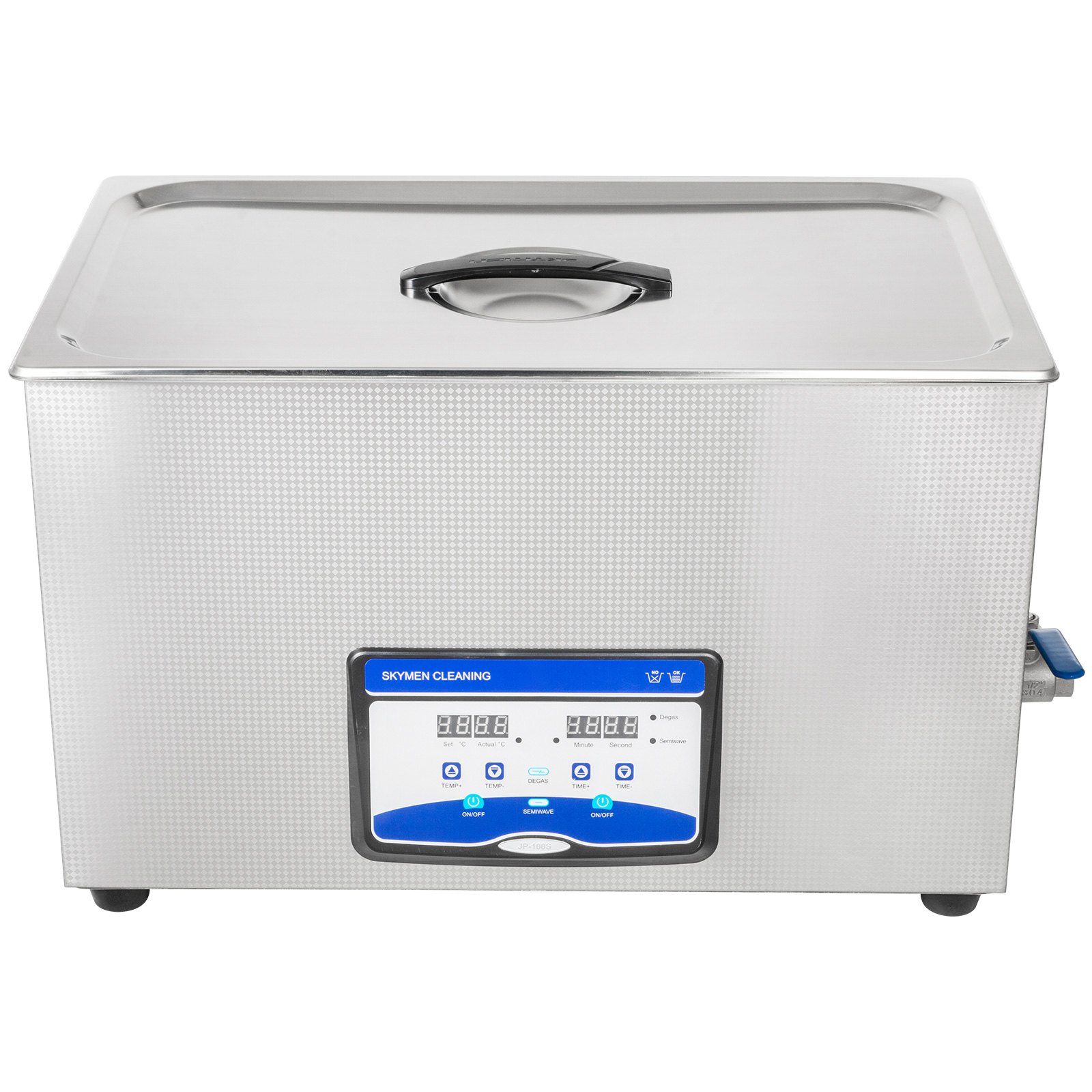 Ultrasonic Cleaner 30L 300/600w Degas Jewelry Bath Cleaning Tank Heater Timer