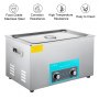 VEVOR Ultrasonic Cleaner 8 Gal. (30L) Large Capacity 304 Stainless Steel 110V 600W Ultrasonic Cleaner for Electronic Tools Jewelry Watch Dentures Glasses Rings Dental/Lab/Hospital Instruments