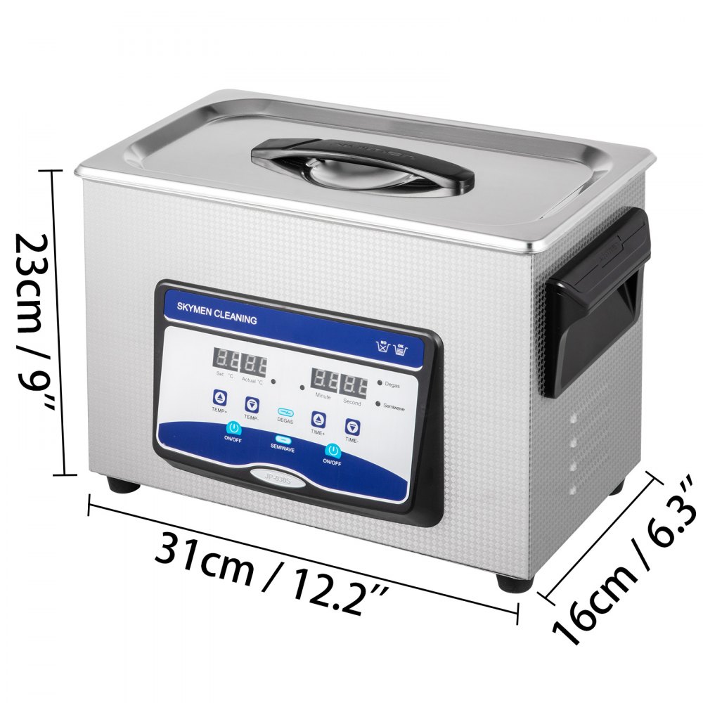 Ultrasonic Cleaner Jewelry Cleaner Ultrasonic Machine 4.5L Digital Sonic Cleaner