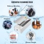 VEVOR Ultrasonic Cleaner 600ml MK-186 Jewelry Cleaner Clean Eye Glasses Dentures