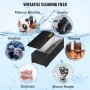 VEVOR Ultrasonic Cleaner 600ml MK-186 Jewelry Cleaner Clean Eye Glasses Dentures