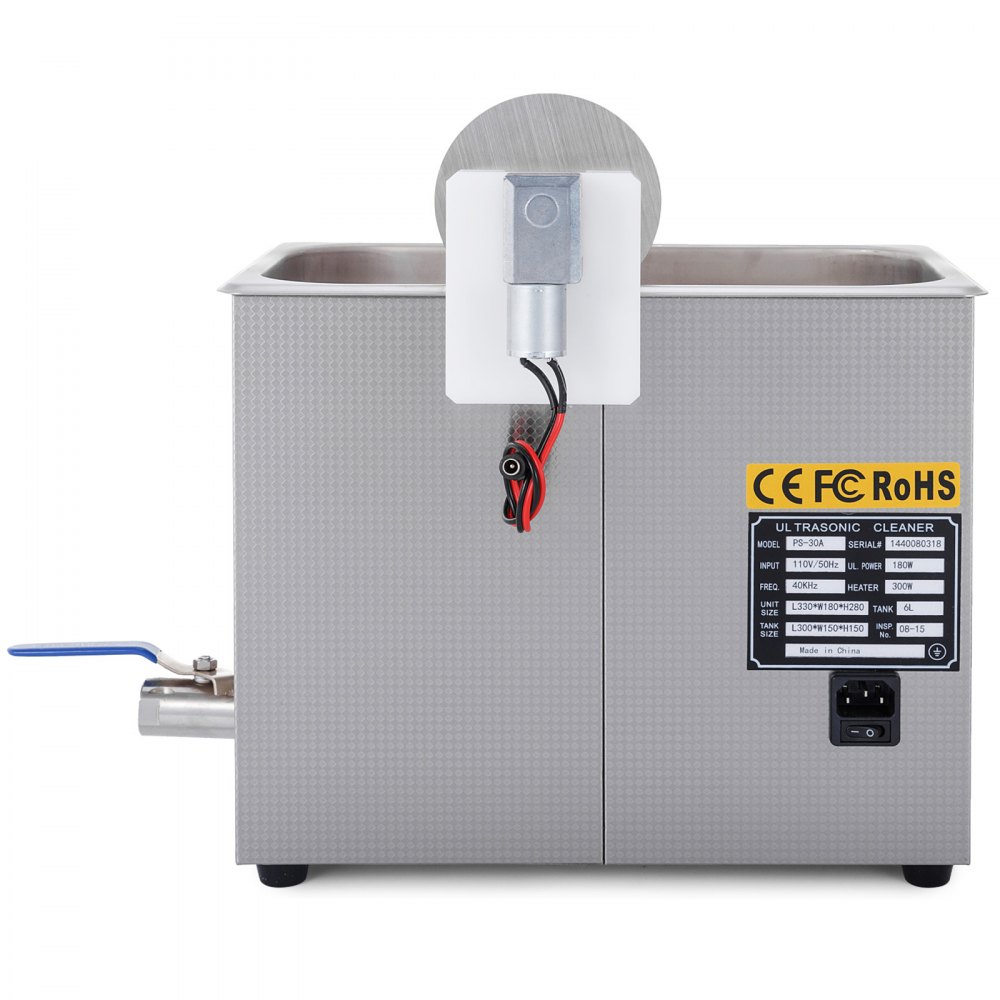 Ultrasonic Vinyl Record Cleaner Ultrasonic Cleaner 6L Record Cleaning Machines