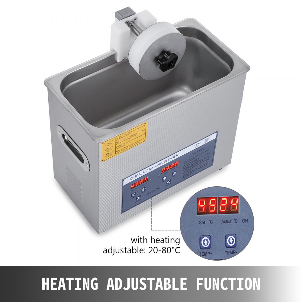 Ultrasonic Vinyl Record Cleaner Ultrasonic Cleaner 6L Record Cleaning Machines