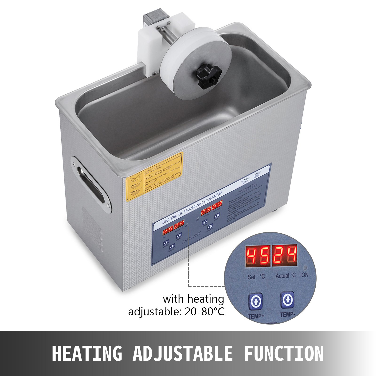 Ultrasonic Vinyl Record Cleaner Ultrasonic Cleaner 6L Record Cleaning Machines