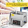 Vevor Digital Ultrasonic Cleaner Ultrasonic Cleaning Machine 6l Stainless Steel