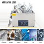 Vevor Digital Ultrasonic Cleaner Ultrasonic Cleaning Machine 22l Stainless Steel