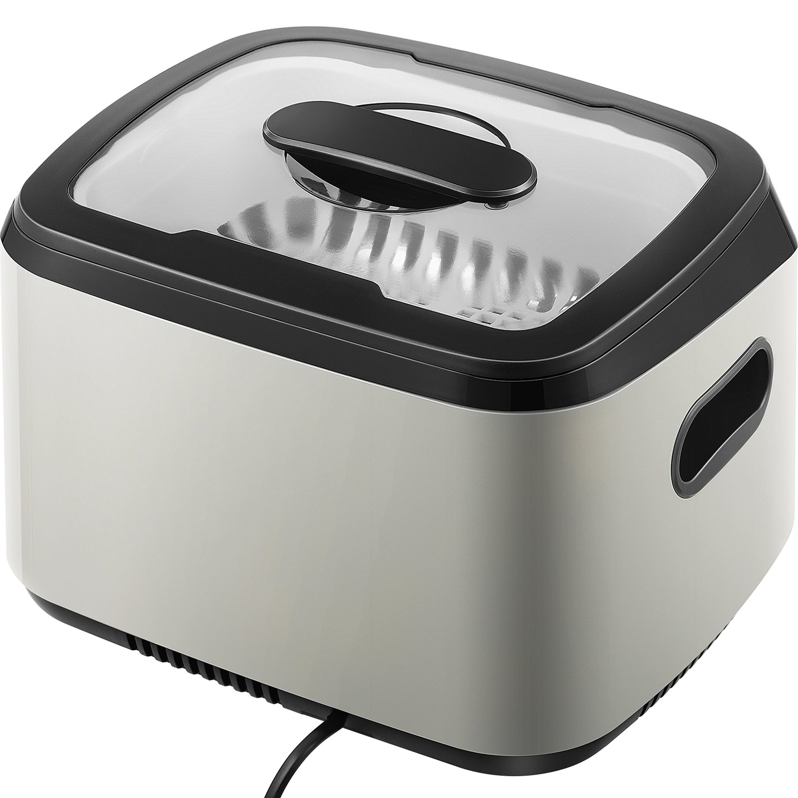 VEVOR Ultrasonic Machine, 1.2L Ultrasound Cleaner Machine, 40KHz Diamond Cleaner, 4 Buttons Jewelry Cleaner Machine, 70W Professional Ultrasonic Cleaner for Jewelry, Eyeglasses, Watches,  Coins, Rings