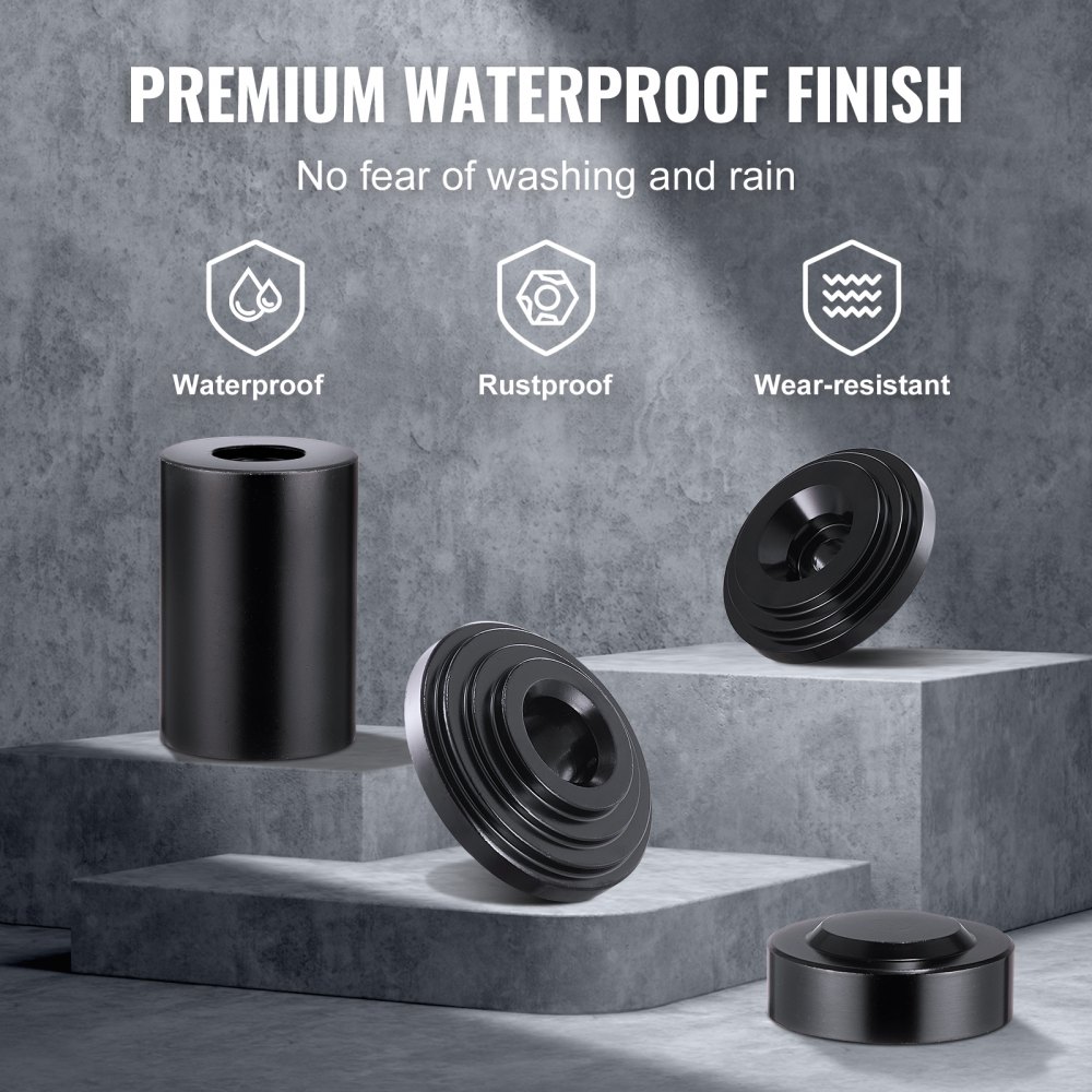 Kit de prensa para junta esférica VEVOR, 10 peças, ferramentas para remoção e instalação de junta esférica C-press, para a maioria dos carros 2WD e 4WD, kit de reparo de junta esférica para serviços pesados para reparo automotivo